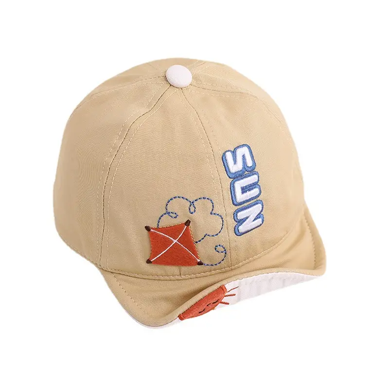 Cotton Cartoon Sun Cap for Baby Spring Autumn - Image 8