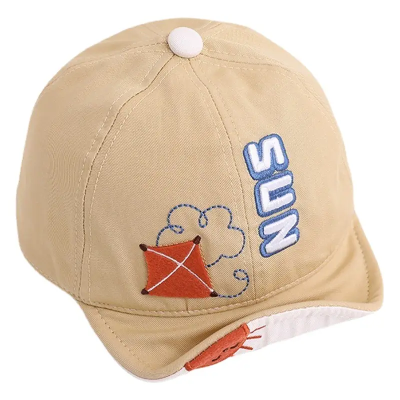 Cotton Cartoon Sun Cap for Baby Spring Autumn
