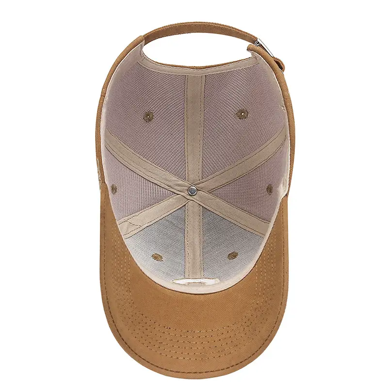 Men's C Letter Cap Beige Spring Autumn - Image 9