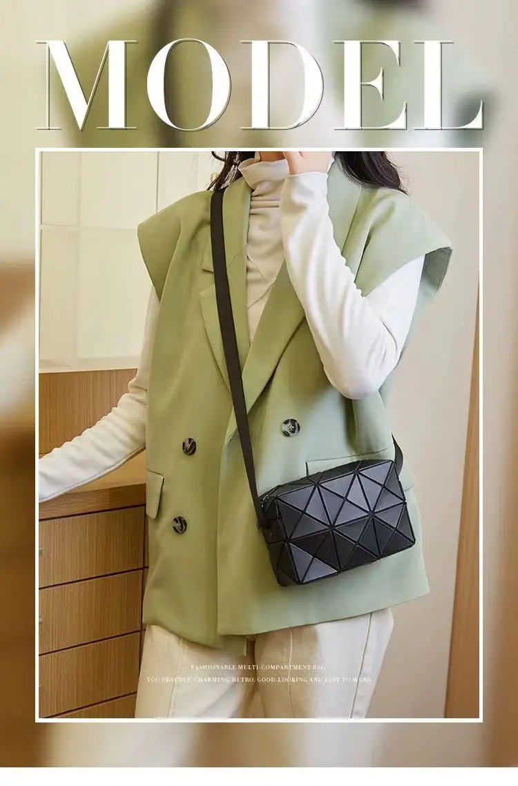 2025 Geometric Diamond Crossbody Bag for Women — feature 1