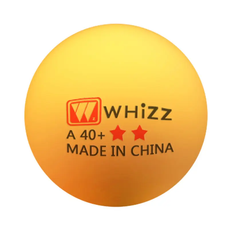 Weiqiang National Standard Two-Star Training Samsung New Material Abs40+ Training Competition Table Tennis Resistant to Yellow and White Training