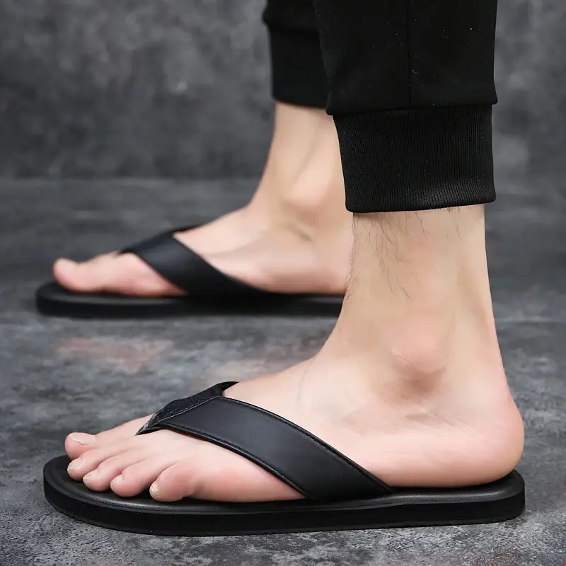 2022 Summer New Men's Casual Vietnamese Slippers Korean Fashionable Beach Flip-Flops Outdoor Fashion Sandals - Image 6
