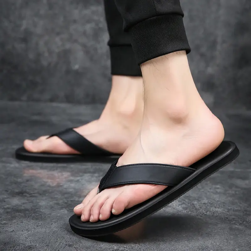 2022 Summer New Men's Casual Vietnamese Slippers Korean Fashionable Beach Flip-Flops Outdoor Fashion Sandals - Image 7