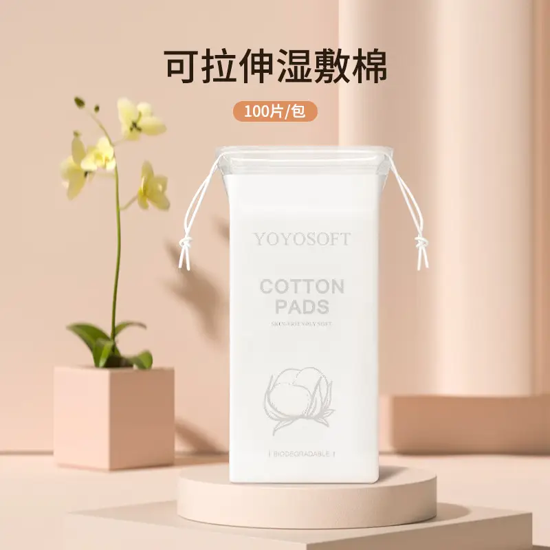 Stretchable Wet Cotton Pads for Makeup Removal & Application - Image 6