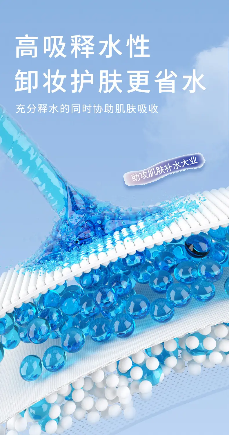 Stretchable Wet Cotton Pads for Makeup Removal & Application — feature 9