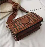 Black PU Leather Crossbody Bag for Women - Image 5