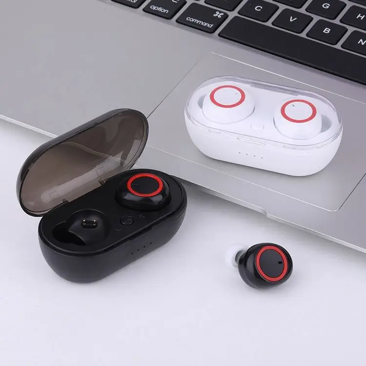 Y50 Bluetooth 5.0 Touch In-Ear Wireless Headset Black - Image 12