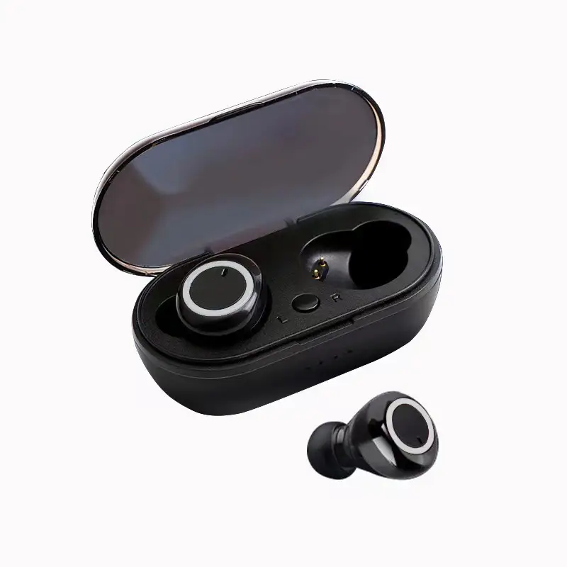 Y50 Bluetooth 5.0 Touch In-Ear Wireless Headset Black - Image 4