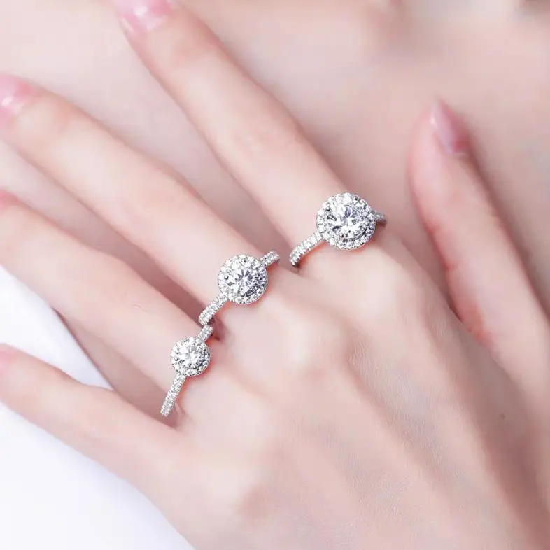 Clearance Fashion D-Crystal Ring for Men - Image 3