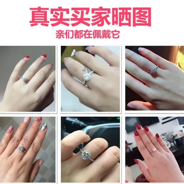 Clearance Fashion D-Crystal Ring for Men - Image 4