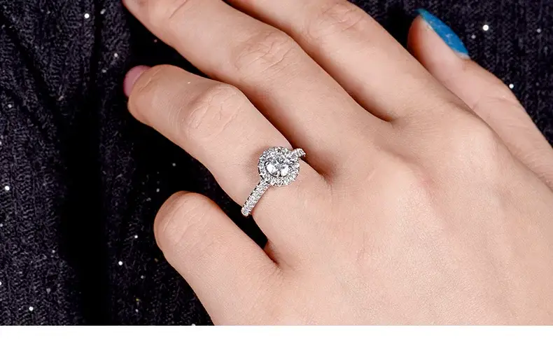 Clearance Fashion D-Crystal Ring for Men — feature 16