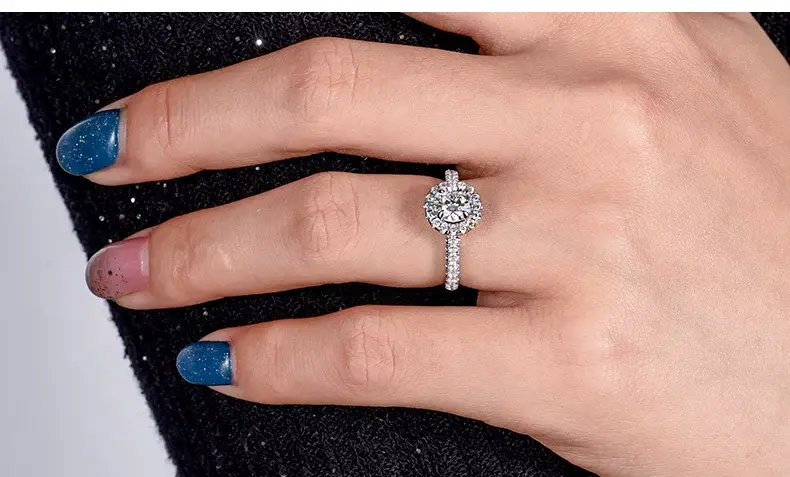 Clearance Fashion D-Crystal Ring for Men — feature 17
