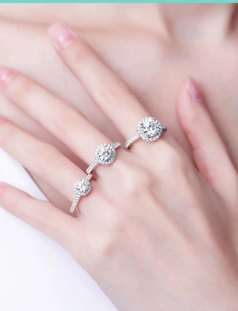 Clearance Fashion D-Crystal Ring for Men — feature 19