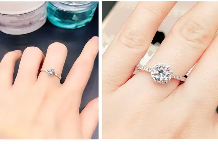 Clearance Fashion D-Crystal Ring for Men — feature 21