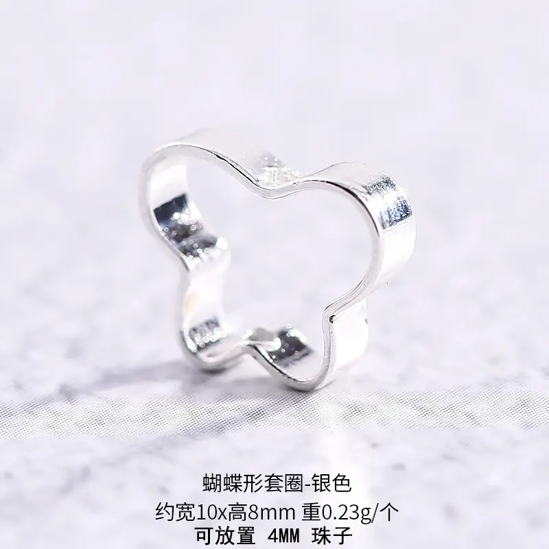 Silver Star Hole Earrings for Women - Image 9