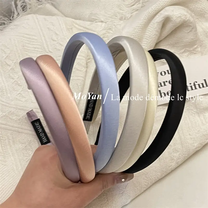 French Style Black Hair Hoop for Women - Image 8