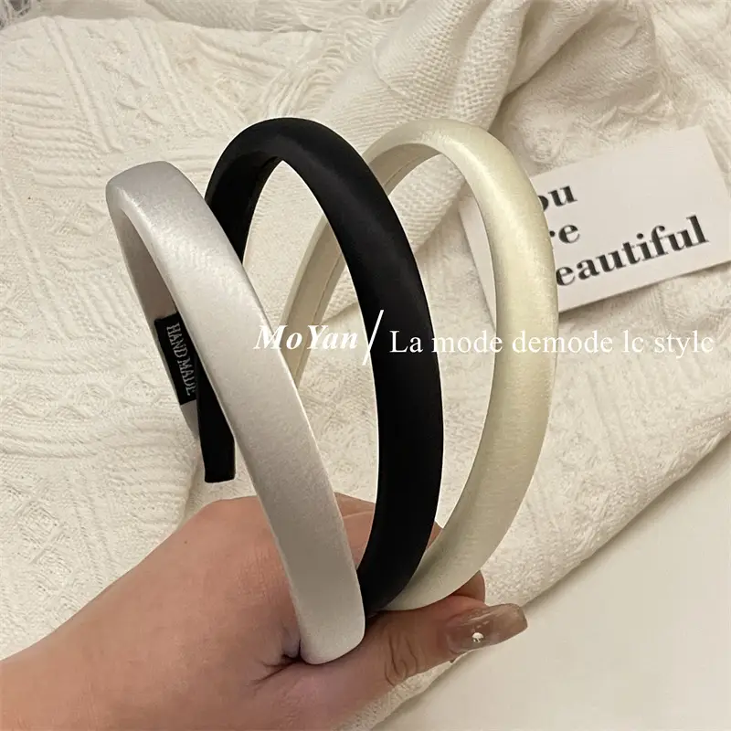 French Style Black Hair Hoop for Women - Image 10