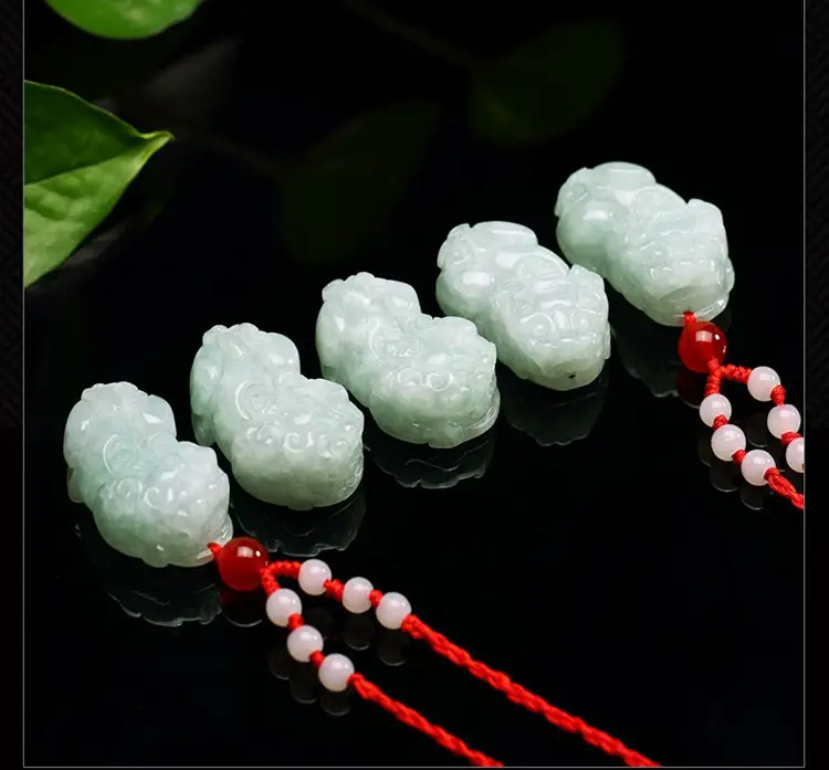 Myanmar Jade Pendant Necklace for Men Women — feature 13