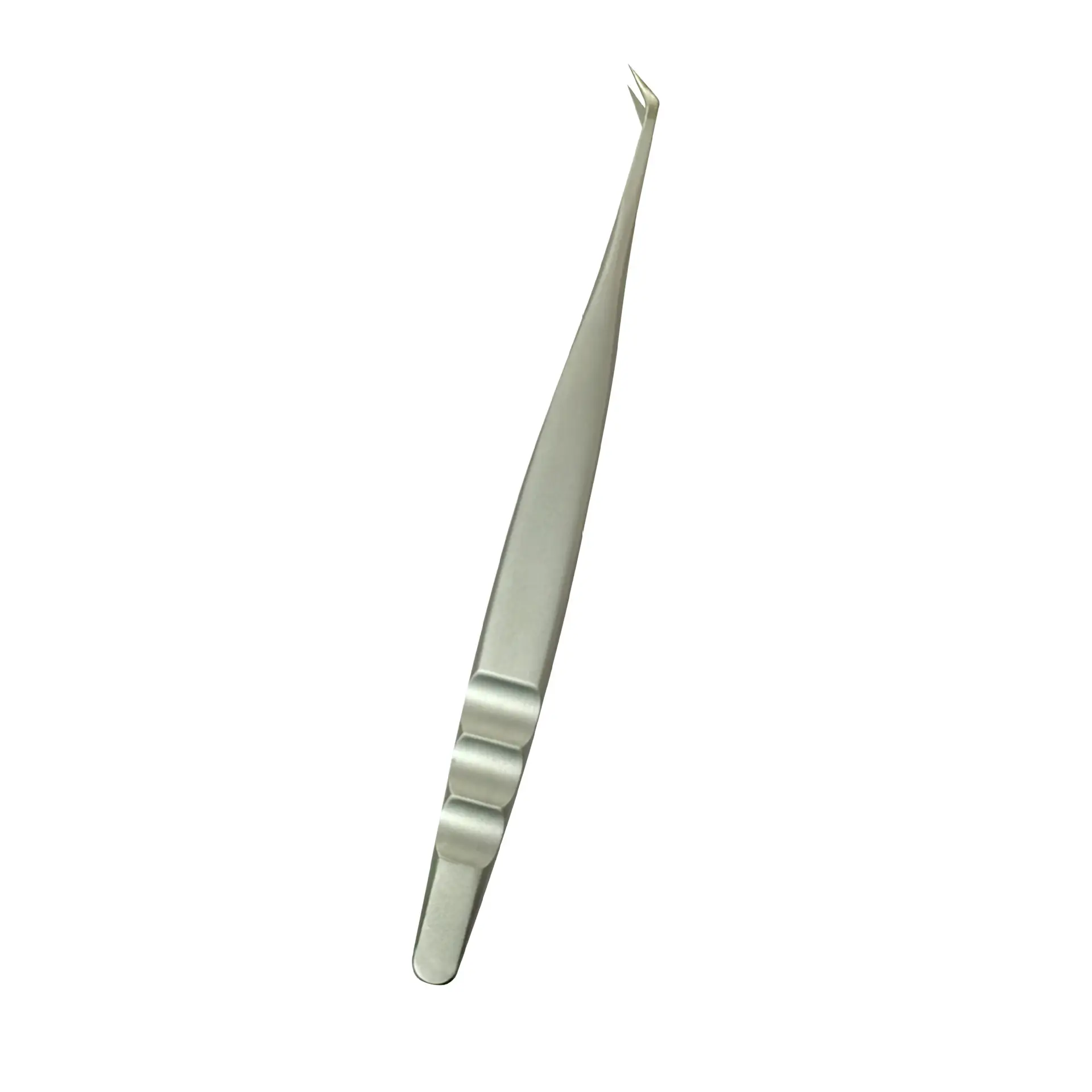 High Precision False Eyelash Tweezers Gold Feather - Image 3
