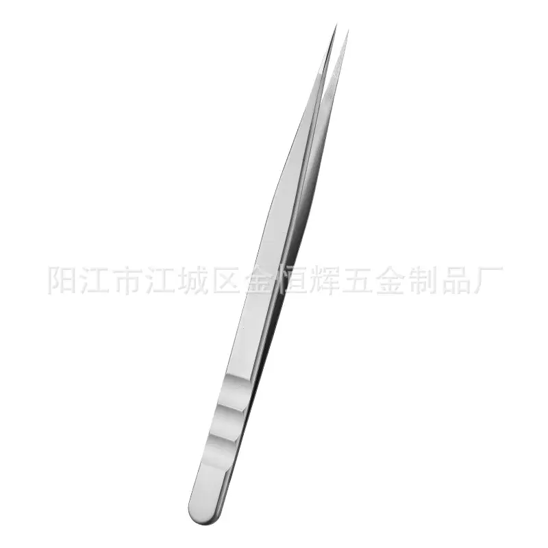 High Precision False Eyelash Tweezers Gold Feather - Image 7