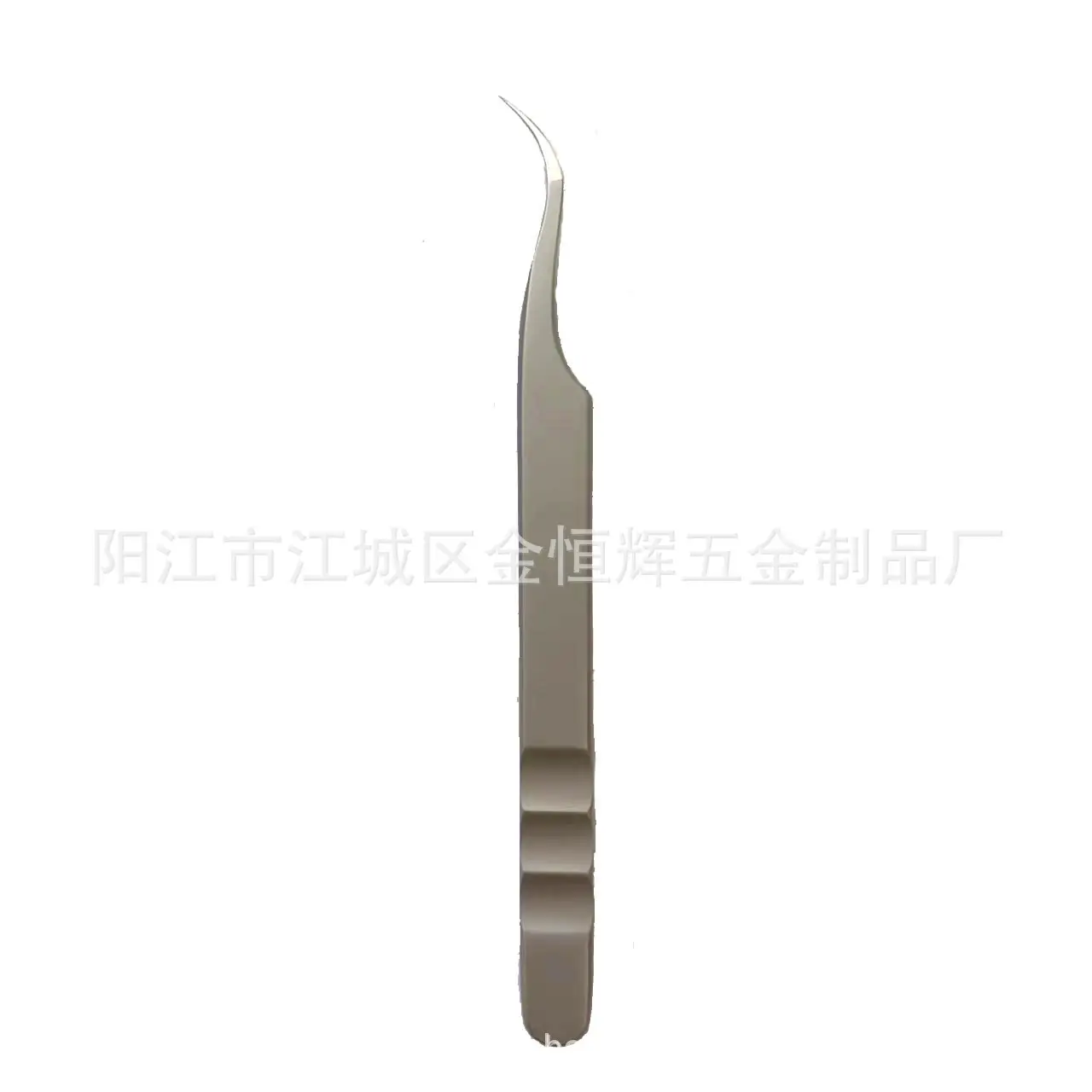 High Precision False Eyelash Tweezers Gold Feather - Image 8