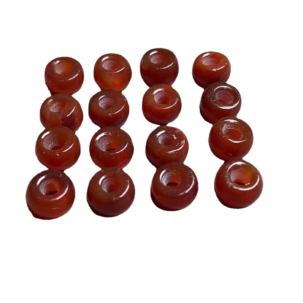 Red Agate Old Type Abacus Beads Spacer Beads DIY - Image 5