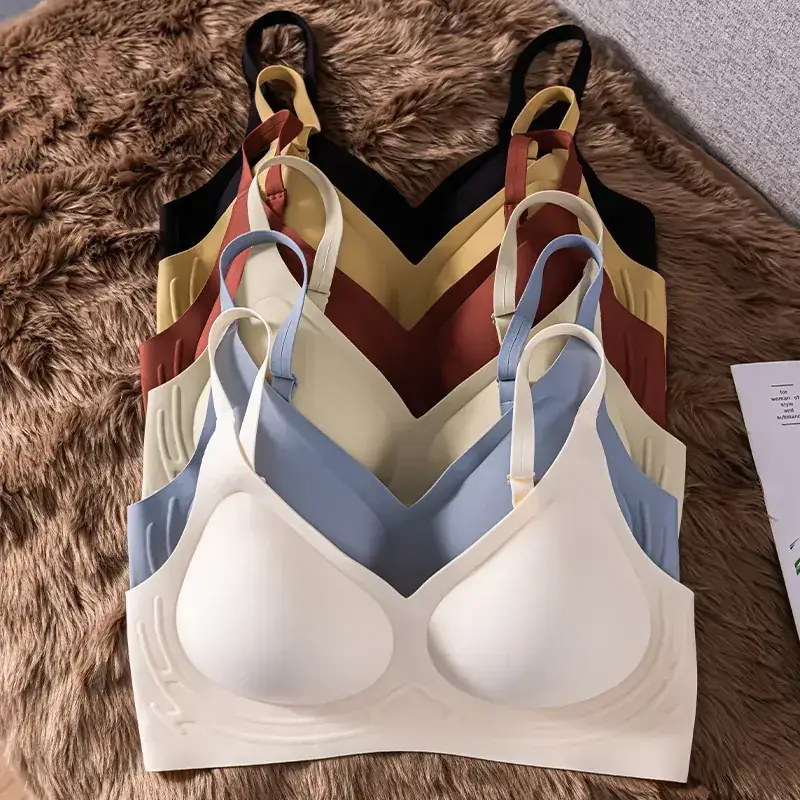Women's Seamless Underwire Lifting Bra White - Image 10