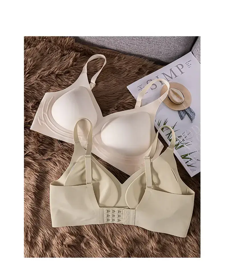 Women's Seamless Underwire Lifting Bra White — feature 10