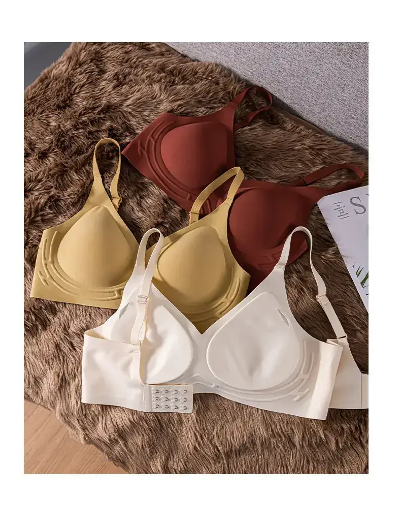Women's Seamless Underwire Lifting Bra White — feature 12