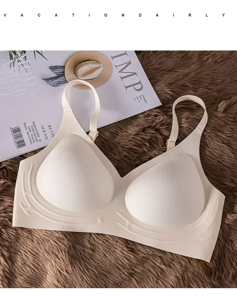 Women's Seamless Underwire Lifting Bra White — feature 13