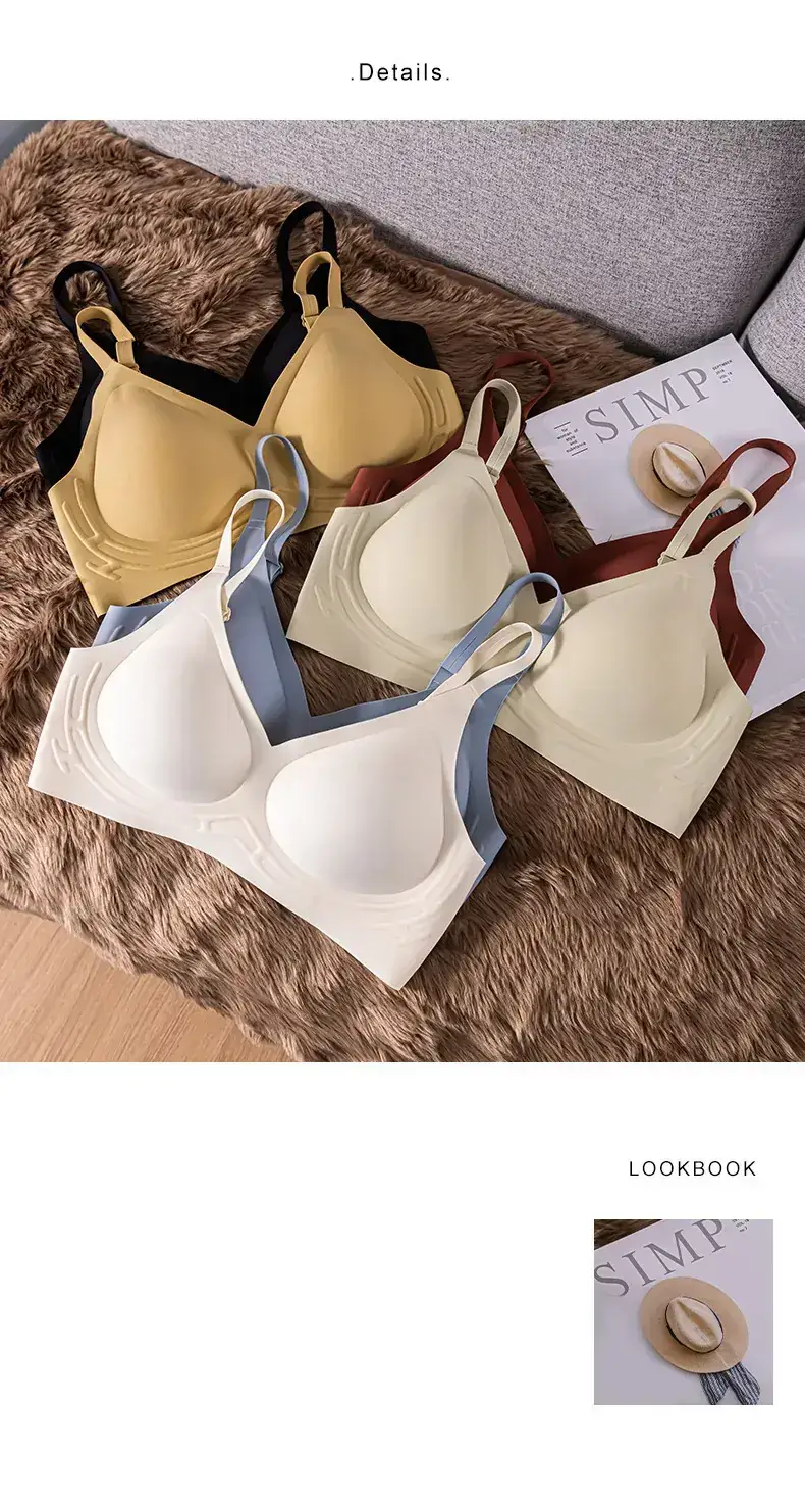 Women's Seamless Underwire Lifting Bra White — feature 2
