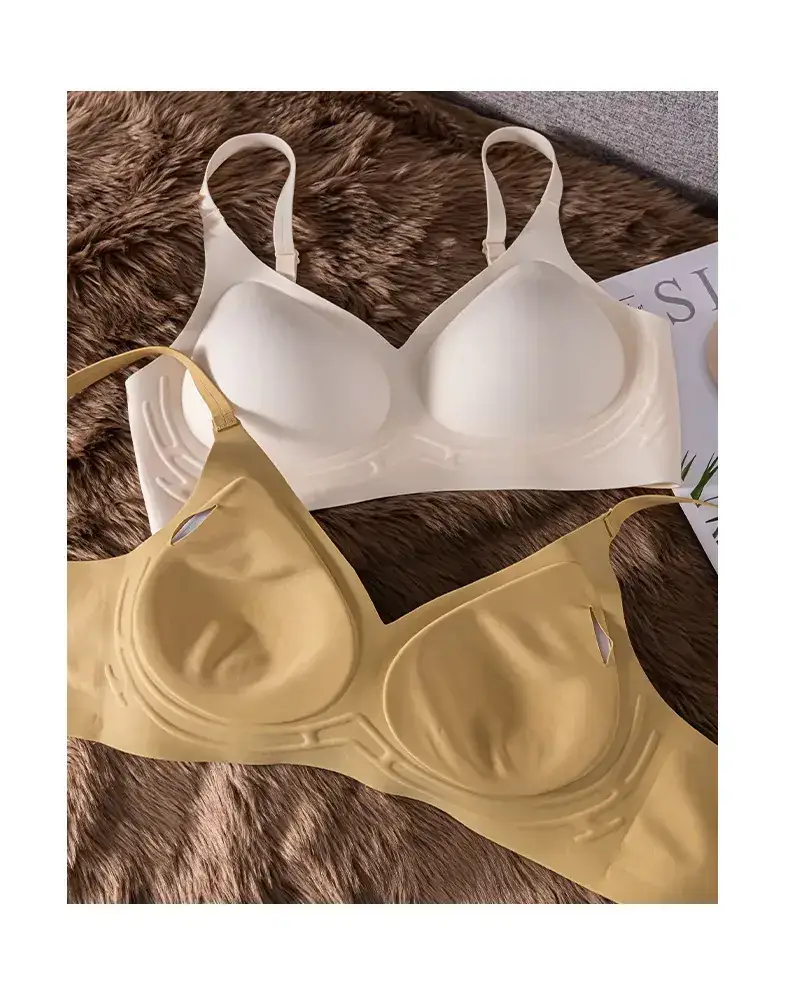 Women's Seamless Underwire Lifting Bra White — feature 6
