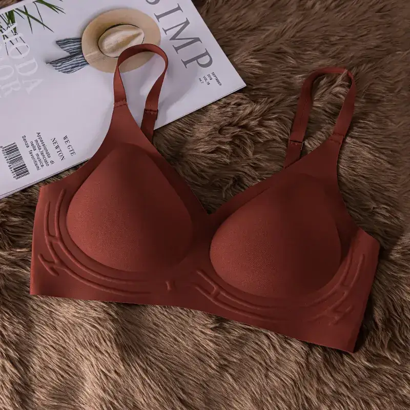 Women's Seamless Underwire Lifting Bra White - Image 3