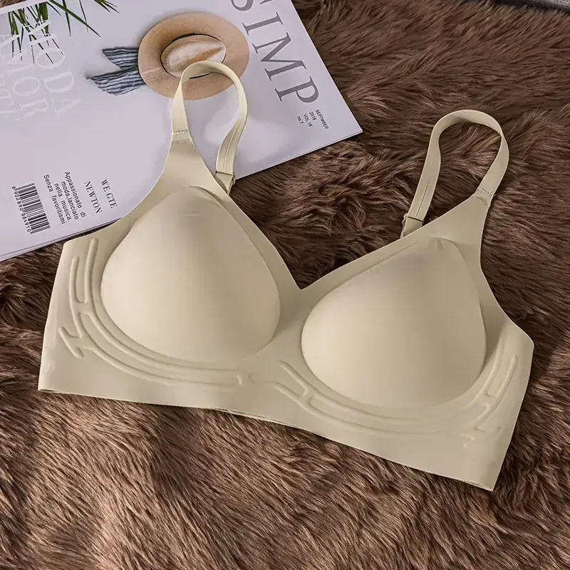Women's Seamless Underwire Lifting Bra White - Image 6