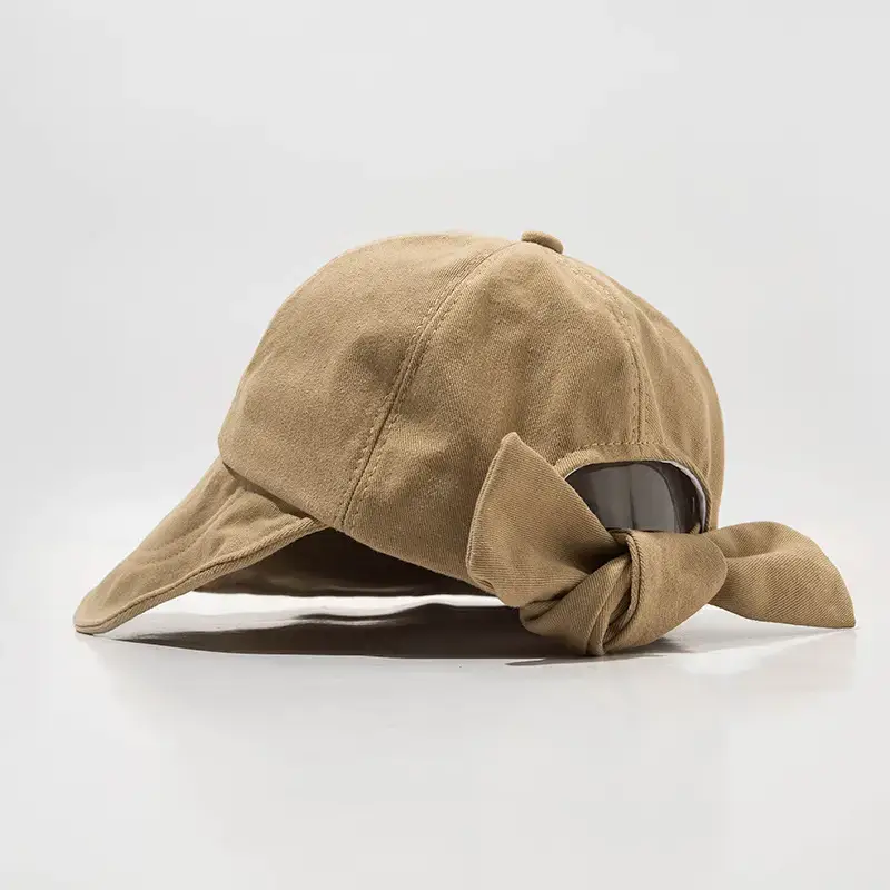 Women's Fisherman Hat Sunscreen Hat Bow Cap All Match - Image 6