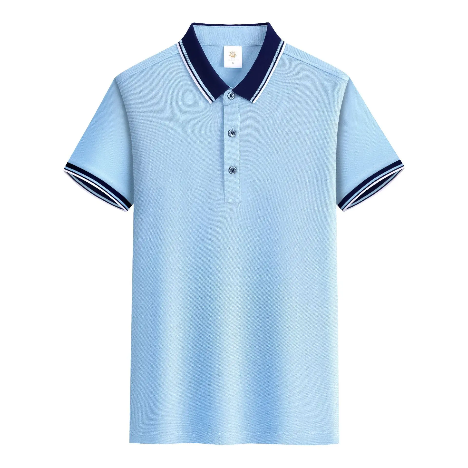Men & Women Black Polo Shirt with Belt & Skirt Set - Image 15