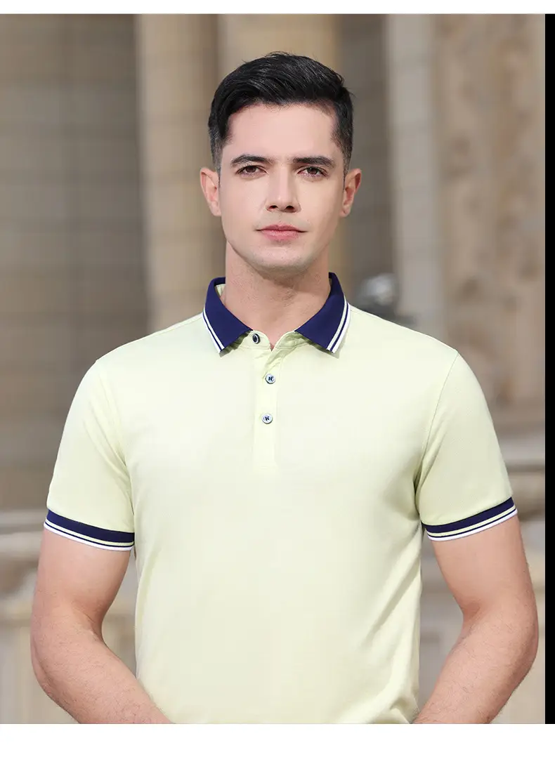 Men & Women Black Polo Shirt with Belt & Skirt Set — feature 25