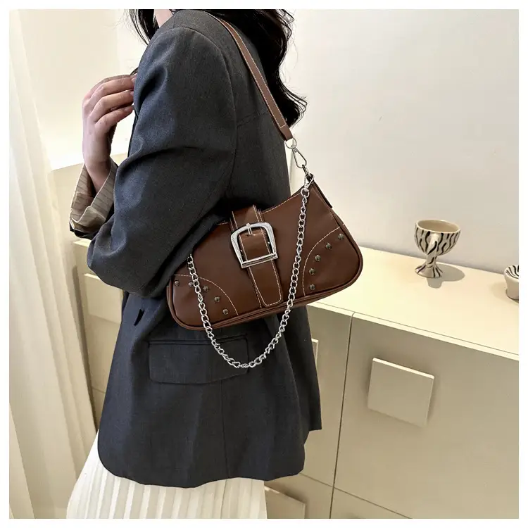 Retro Brown Leather Crossbody Bag for Women — feature 18