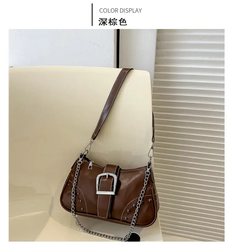 Retro Brown Leather Crossbody Bag for Women — feature 25