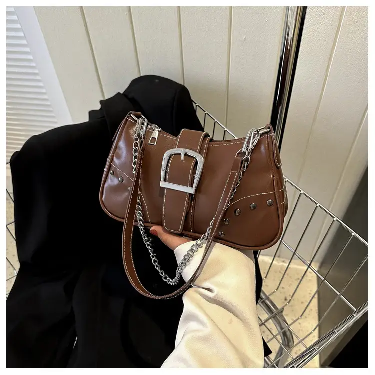 Retro Brown Leather Crossbody Bag for Women — feature 26