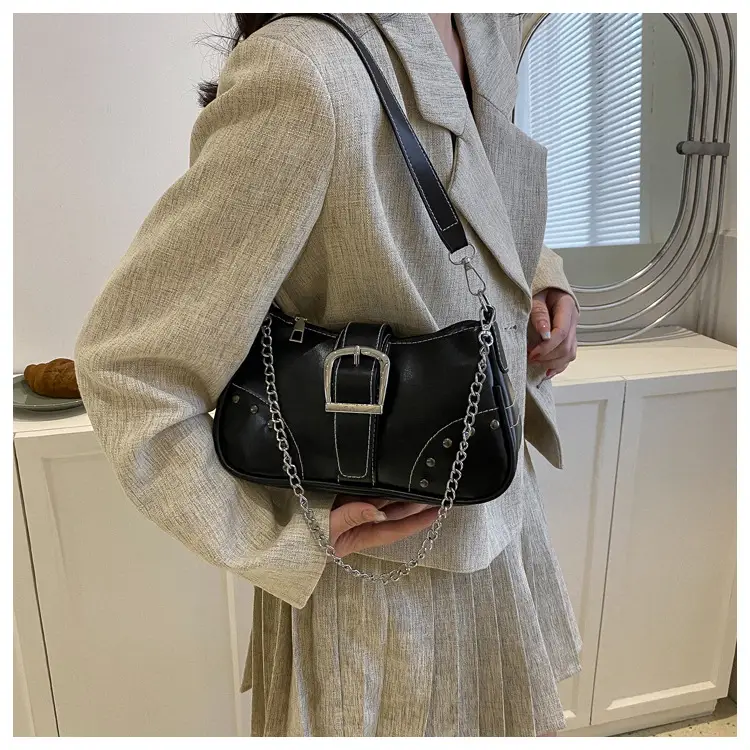 Retro Brown Leather Crossbody Bag for Women — feature 9