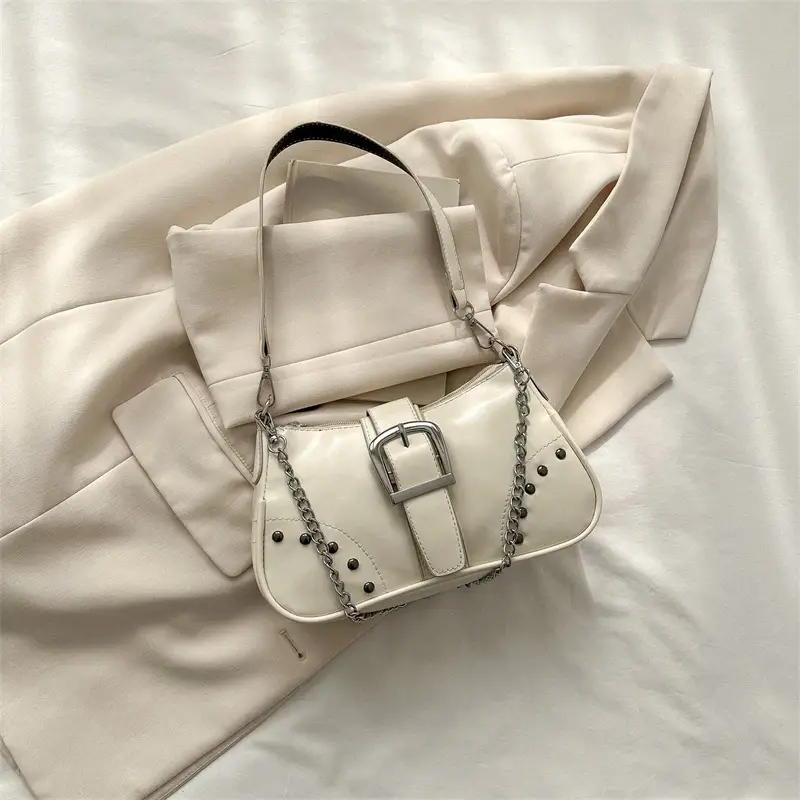 Retro Brown Leather Crossbody Bag for Women - Image 2