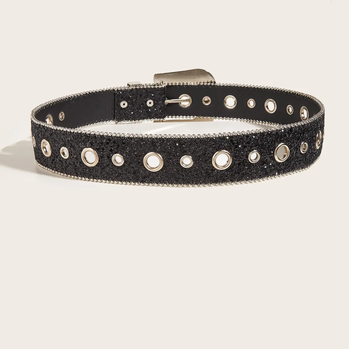 Rhinestone Wide Belt for Women European American Fashion - Image 5
