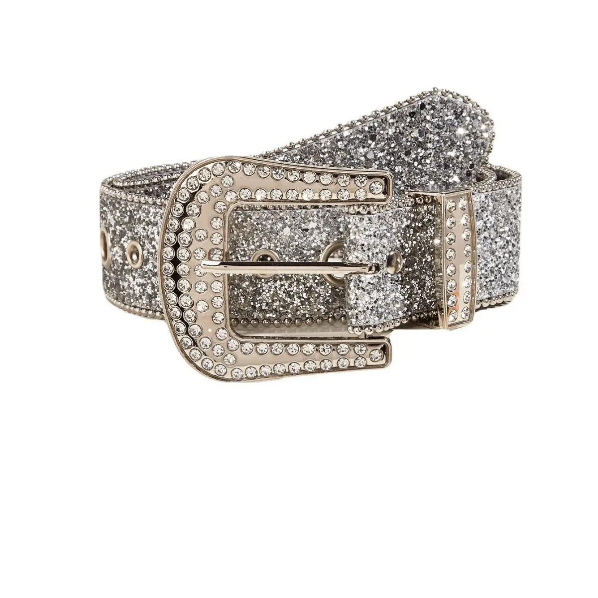 Rhinestone Wide Belt for Women European American Fashion - Image 6