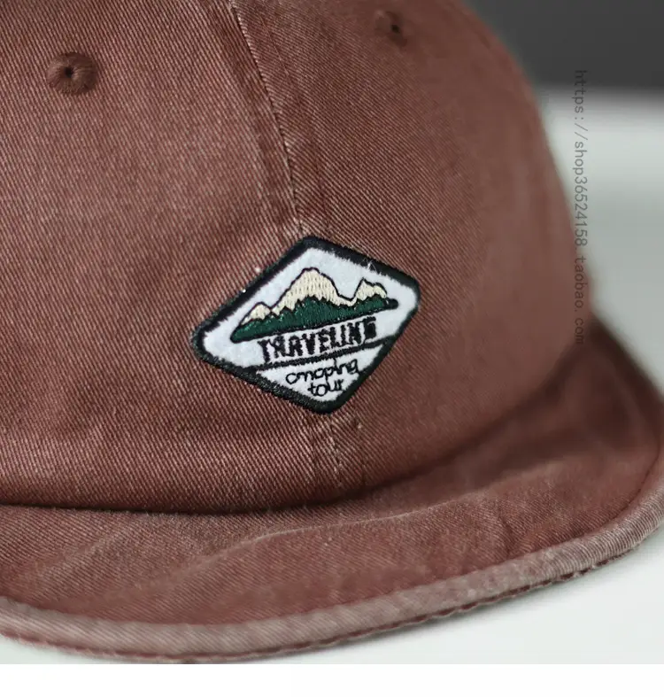 Japanese Trendy Short-Brim Cap Men Women Retro Hip Hop Baseball Cap — feature 11