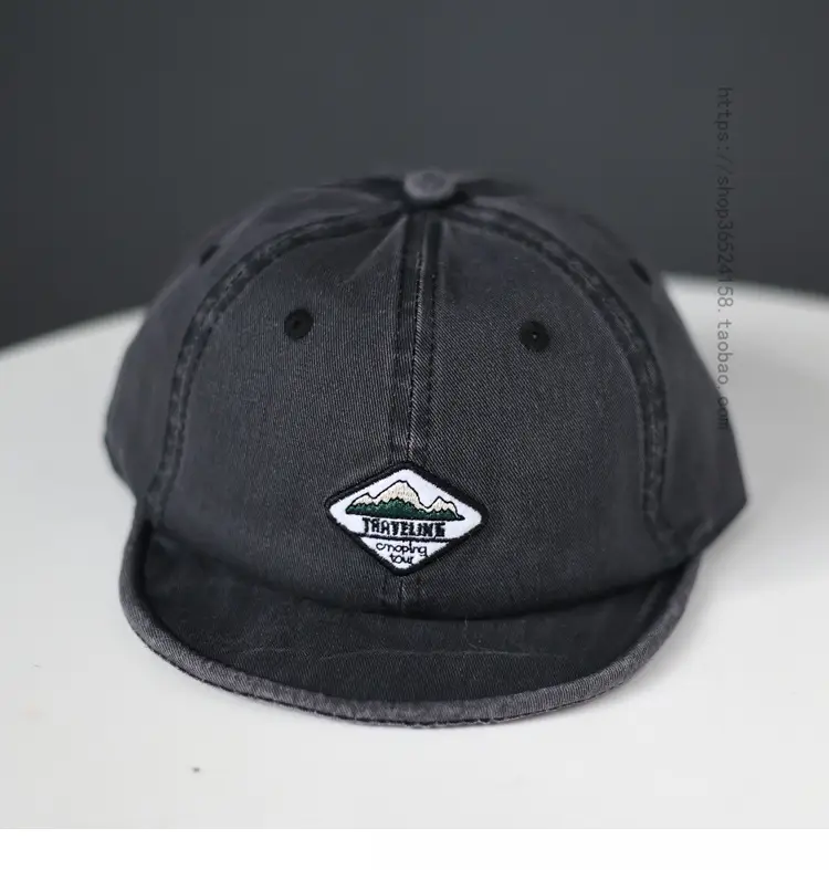 Japanese Trendy Short-Brim Cap Men Women Retro Hip Hop Baseball Cap — feature 13