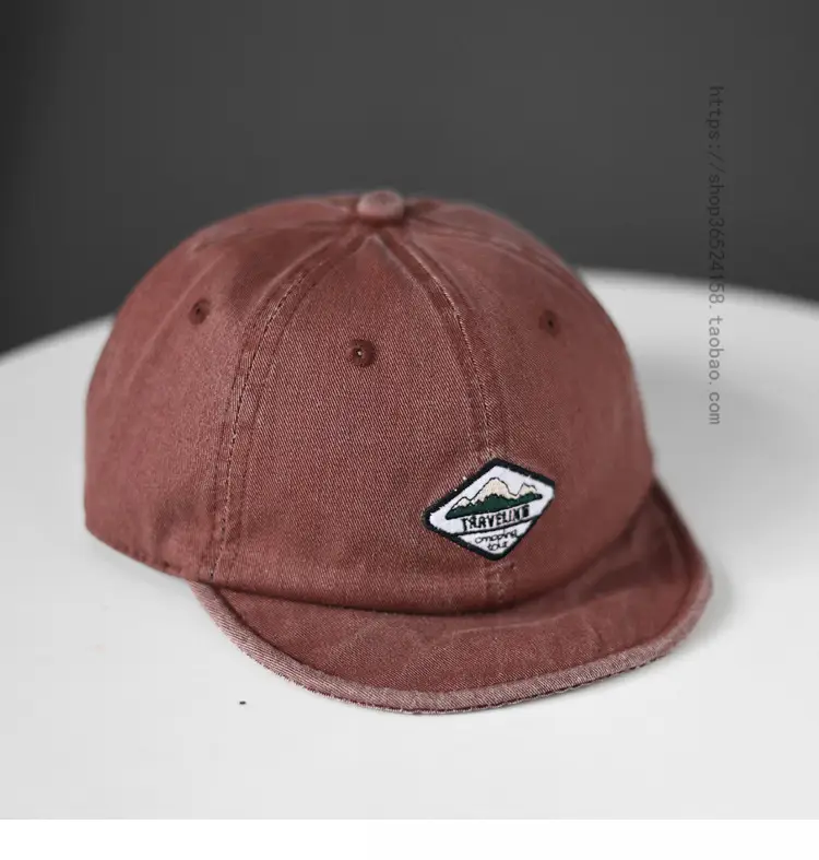 Japanese Trendy Short-Brim Cap Men Women Retro Hip Hop Baseball Cap — feature 9