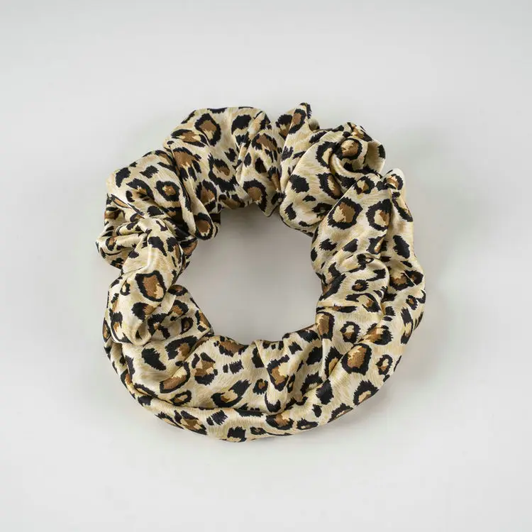 New Silk Hair Ties, Silver, High Elasticity, Holiday Gift