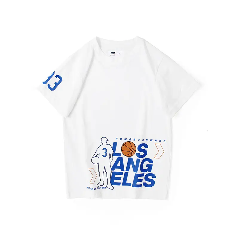 Black Basketball Print Boys T-Shirt Size 33 — feature 42