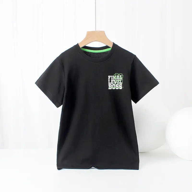 Black Basketball Print Boys T-Shirt Size 33 - Image 6